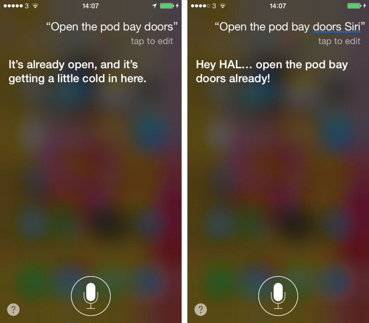 Siri = Hal